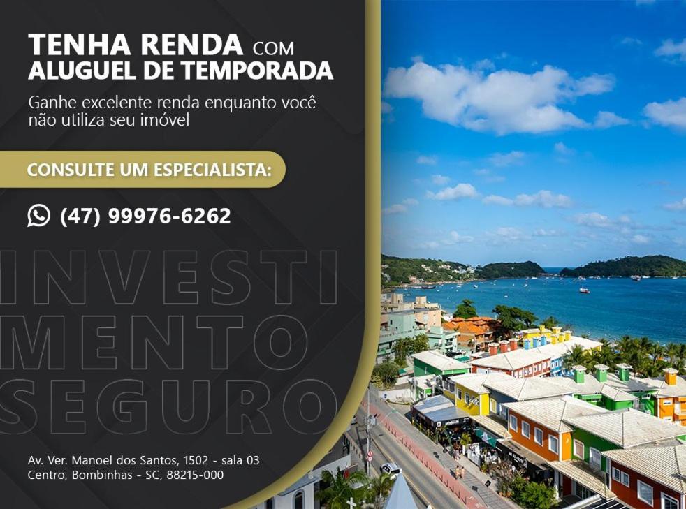 Varandas Do Atlantico - Confortavel Apartamento Em Condo Pe Na Areia Bombinhas Kültér fotó